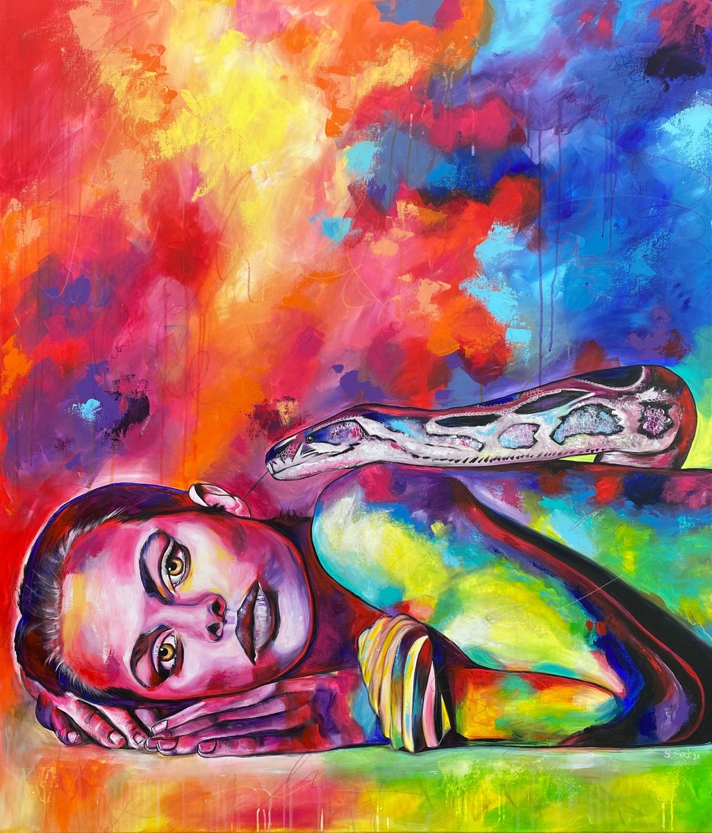Eva By Sabrina Seck, 47 X 55, Artwork For Sale On Artfinder