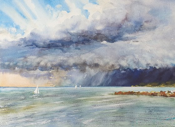 Before the thunderstorm