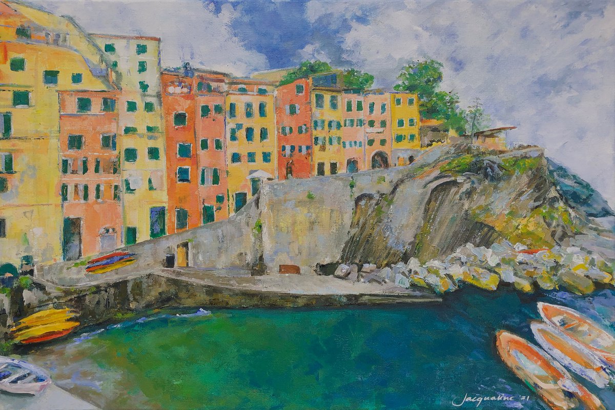 Cinque Terre by Jacqualine Zonneveld