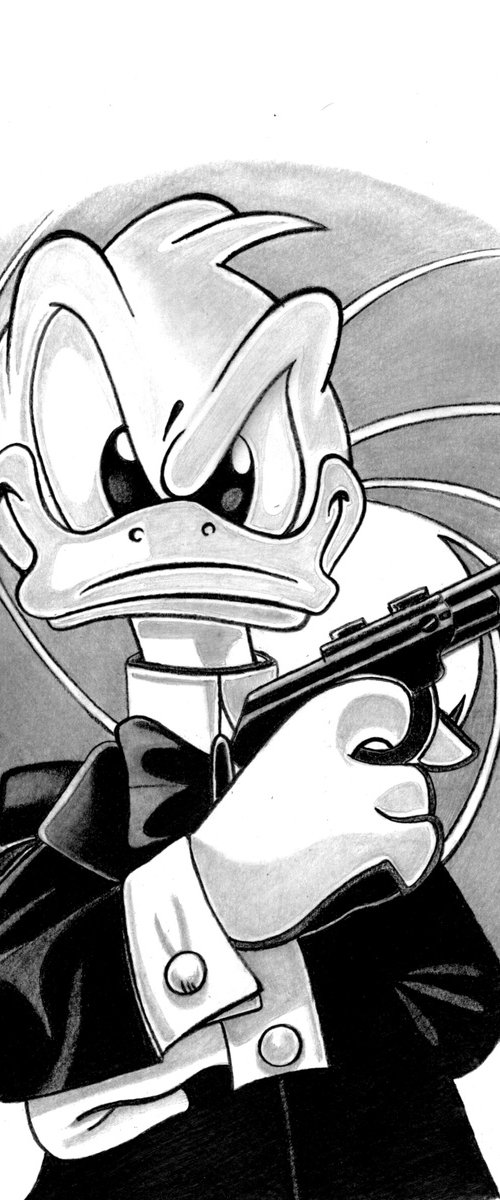 Duck, Donald Duck by Paul Stowe