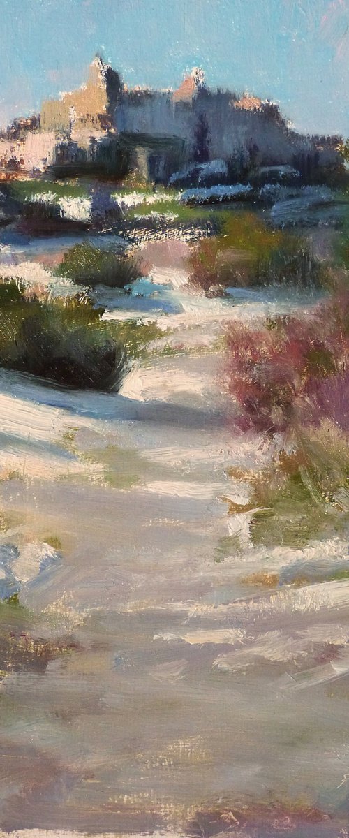 First Snow on the heights of Mison by Pascal Giroud