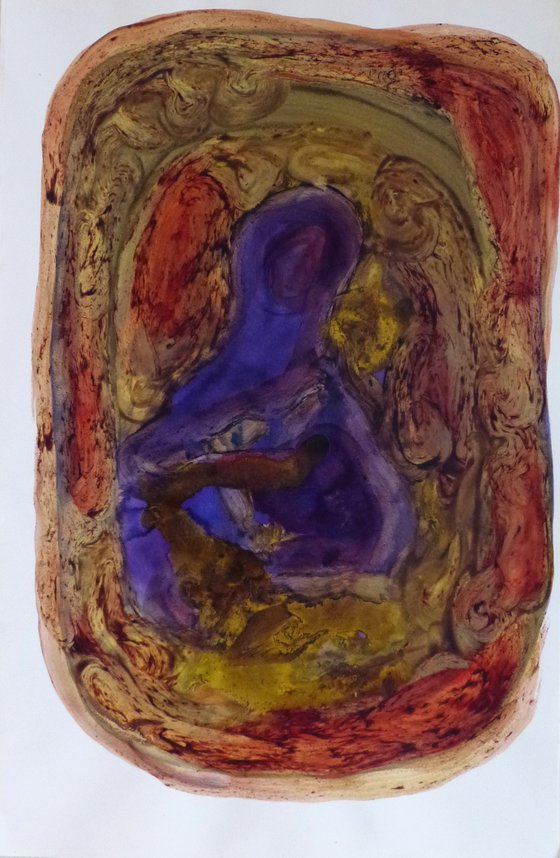 Oval variation #9 (Madonna)