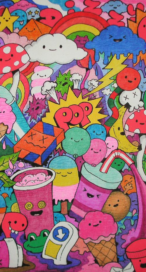 Kawaii Doodles by Ross Hendrick