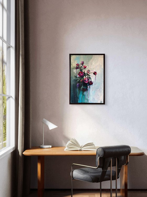 Flowing Roses III – Rose Bouquet