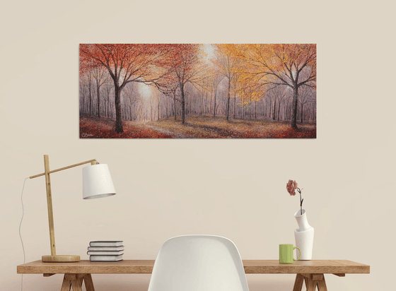 THE DISTANT SOUND OF A WOODPECKER