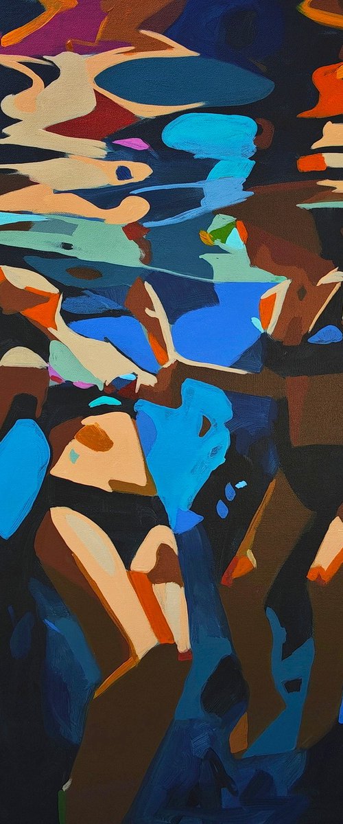 Reflections in the water by Daniel Bulimar Henciu