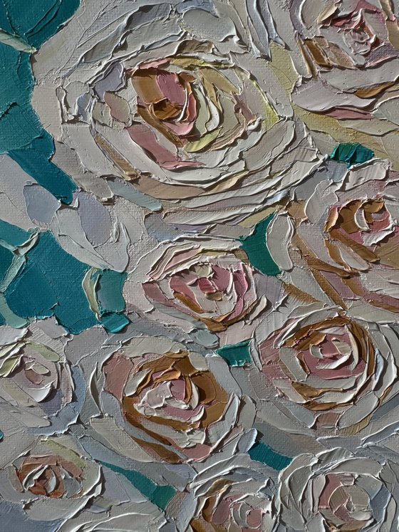 Whitepetals.Turquoisesilence