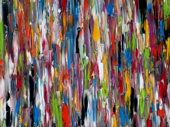 All In #19, 90 x 60 cm