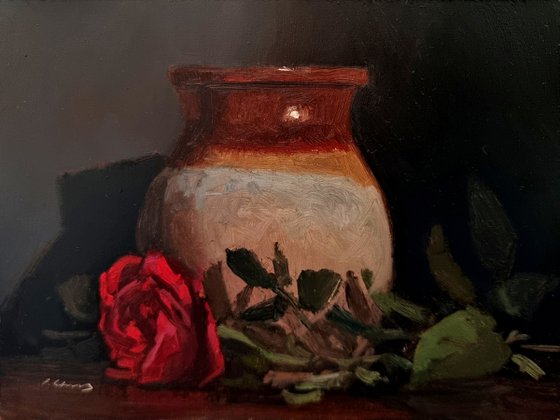 Jar and Rose