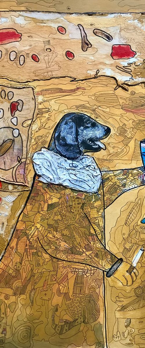 Dog and bad behaviors by Pavel Kuragin