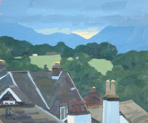 Mountain Storm from Hawkshead by Elliot Roworth