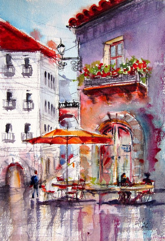 Summer atmosphere