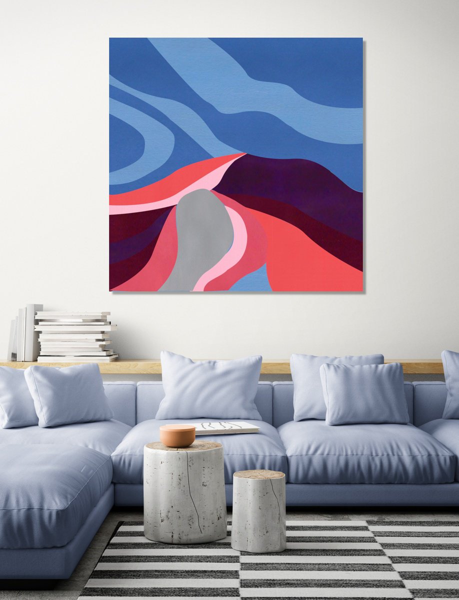 Abstraction #02 By Marina Krylova, 43 X 43, Artwork For Sale On Artfinder