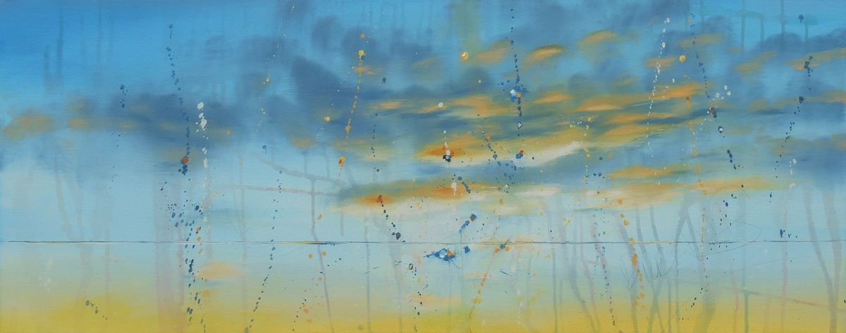 Return To Your Dreams By Cynthia Ligeros, 40 X 16, Artwork For Sale On Artfinder