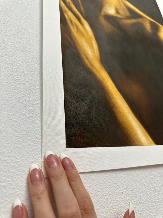 Naked Truth II - Dark Nude, Lips and Hand