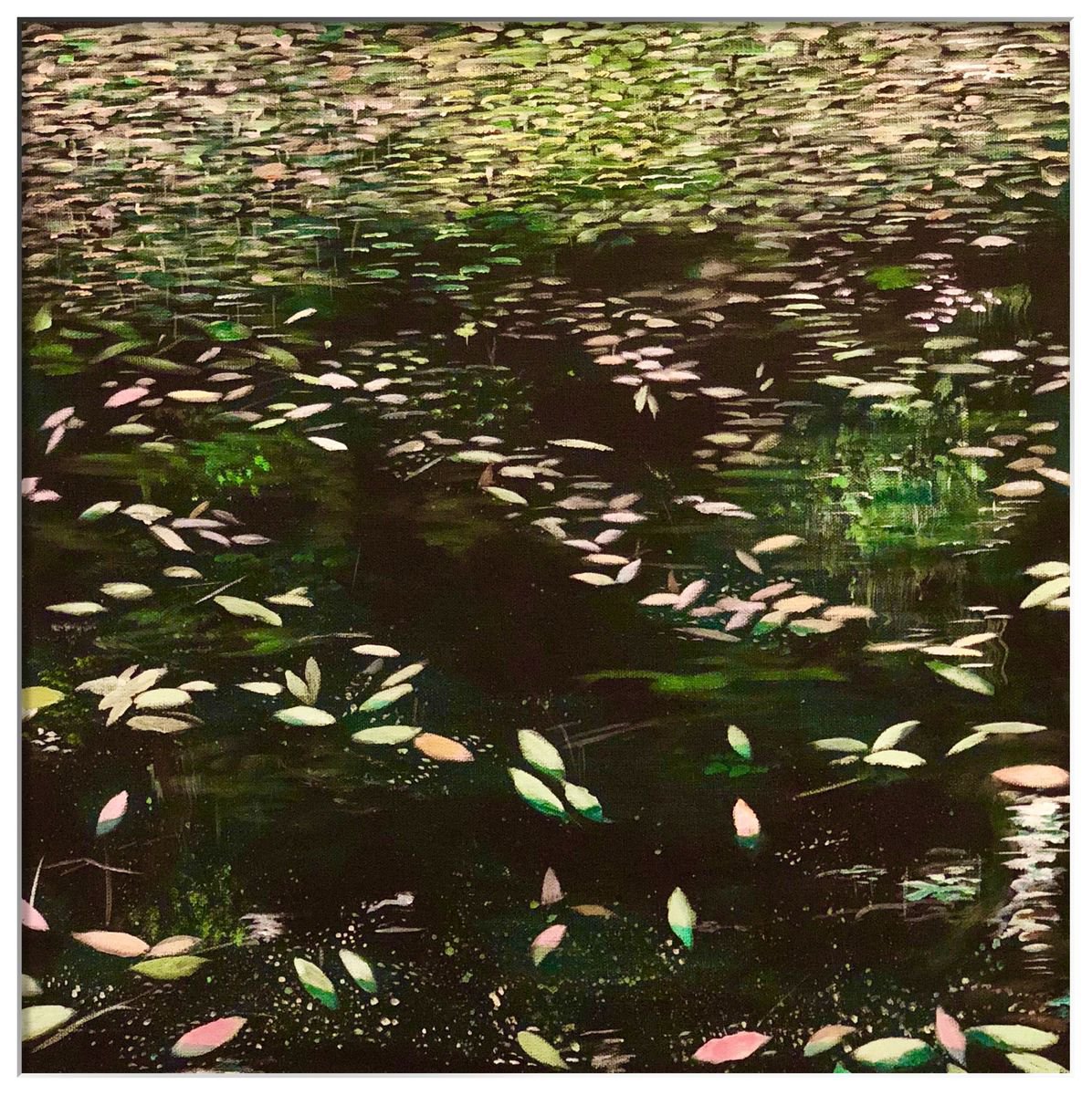  Almost A Monet By Shabs Beigh, 16 X 16, Artwork For Sale On Artfinder