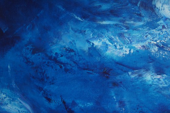 The Big Blue Beyond (150 x 100 cm) XXXL (60 x 40 inches)