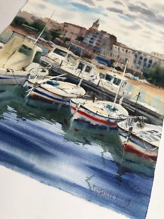 Boats, Palamos, Spain