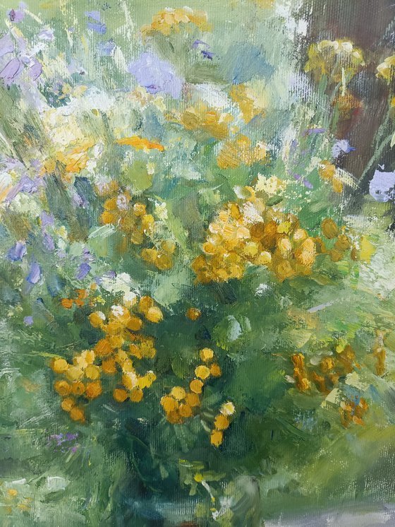 In the garden