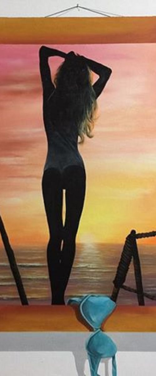 3D sunset by Eka Peradze