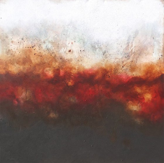 raw rust (100 x 100 cm)