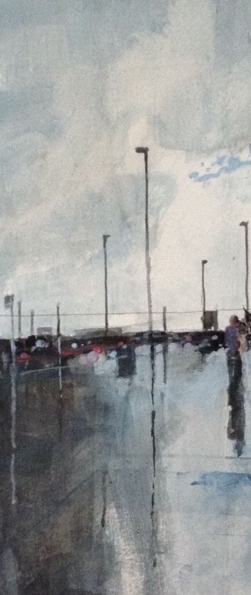 October rain, Hastings. 6 Oct. by Julian Sutherland-Beatson