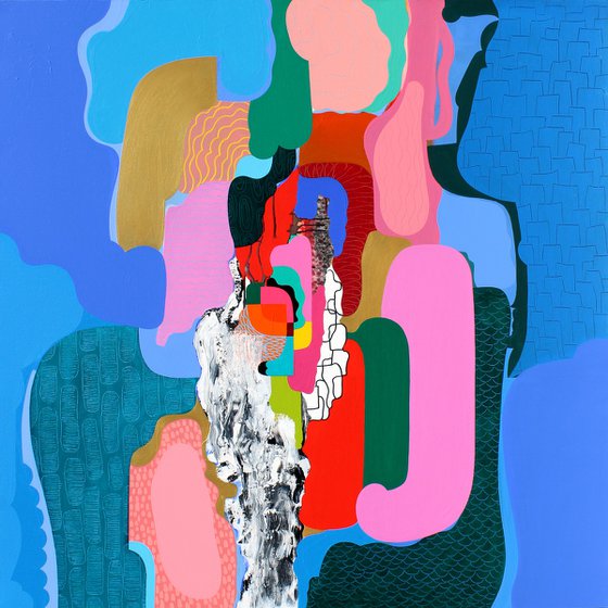 Azure Whispers and Golden Dreams