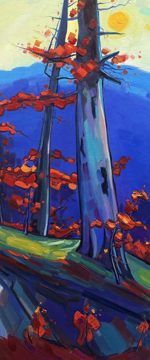 Late autumn by Tigran Avetyan