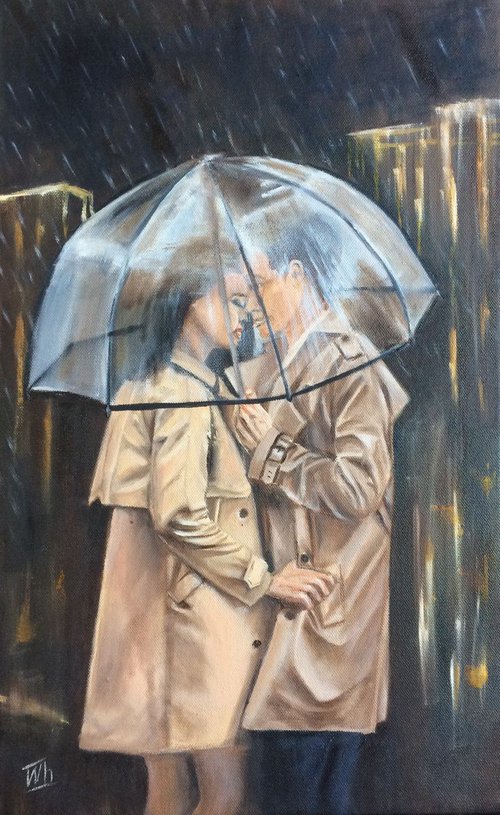 Under umbrella by Ira Whittaker