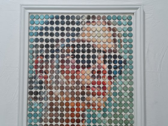 Warm sunshine (n.722) - Dot Art series