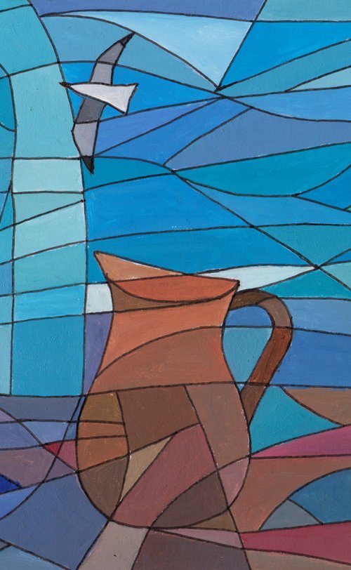 "Still Life with sea view" by Tim Treagust