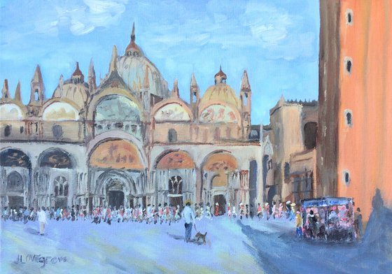 San Marco, Venice An original oil painting.