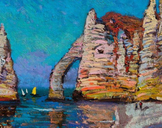 Etretat Shore