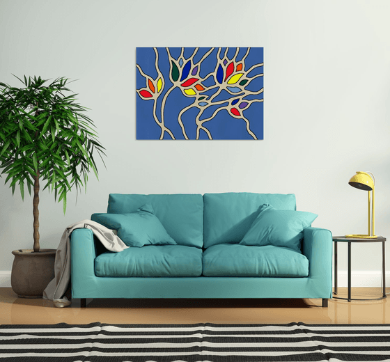 Rainbow Flowers #07