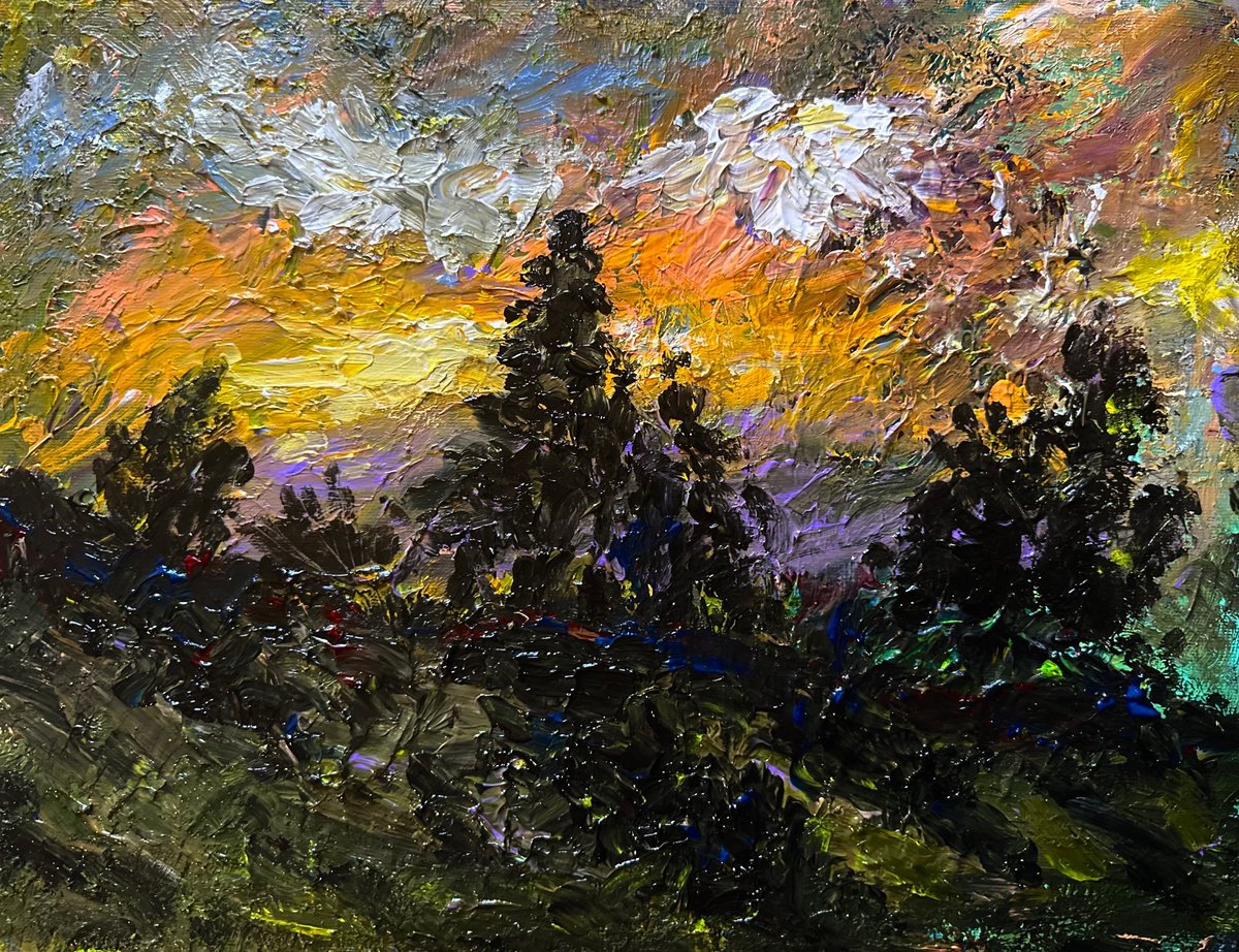 Where Light Fades By Razmik Manoyan, 16 X 12, Artwork For Sale On Artfinder