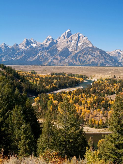 Snake River Overlook, Wyoming by Alex Cassels