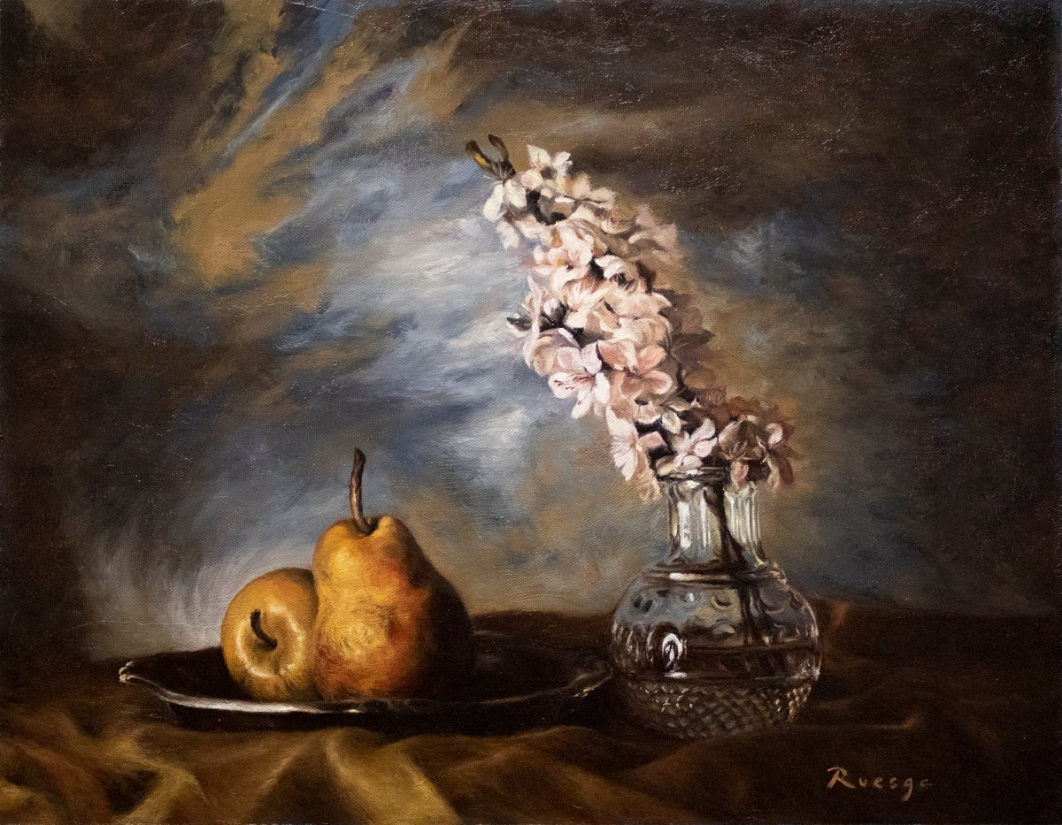 Pear and Apple by Edgar Ruesga