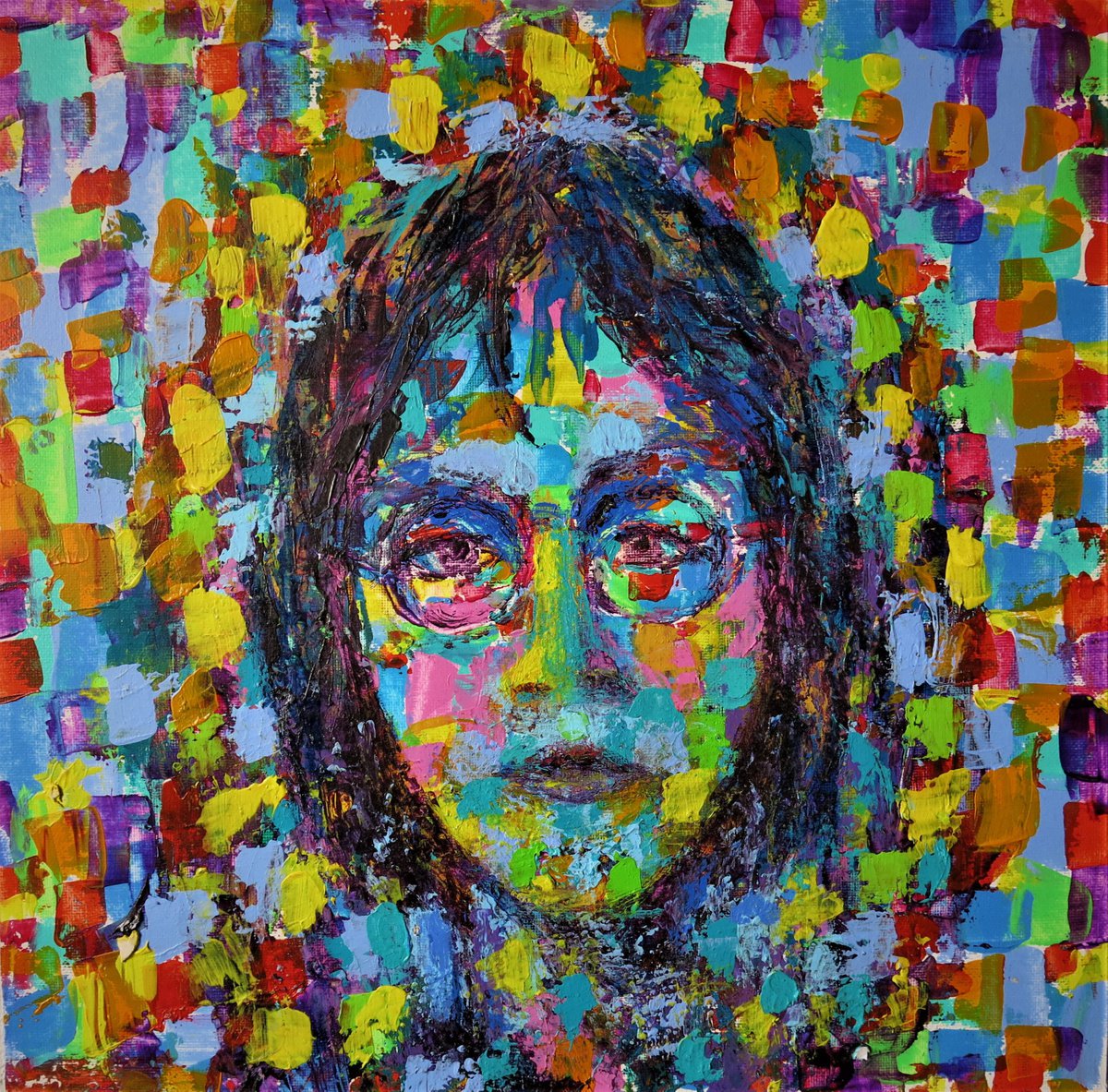 Reincarnation of John Lennon or Girls portrait by Denis Kuvayev