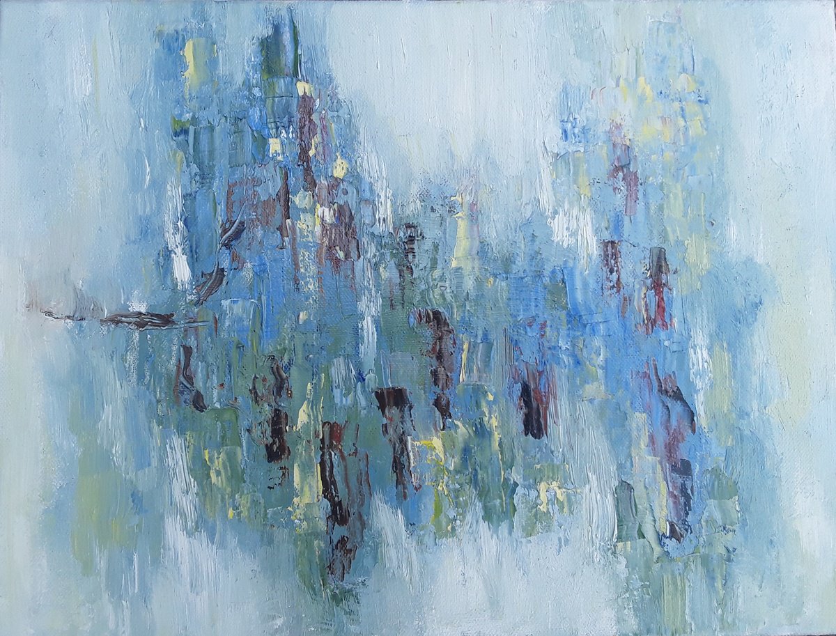 Blue Clouds By Therese O