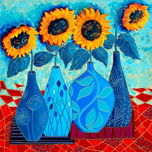 Sunflowers by Ashot Petrosyan