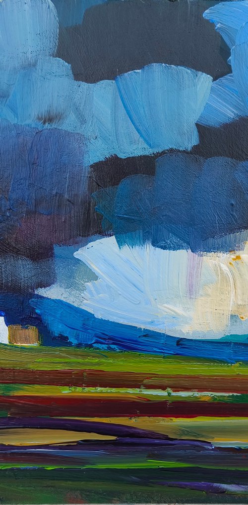 Landscape in Ireland by mahonart75