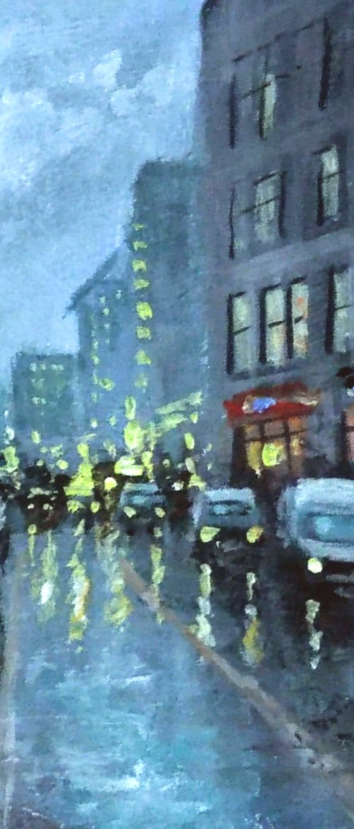 London City in rain4 by Vishalandra Dakur