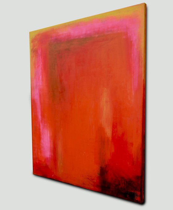 Untitled in Orange vertical