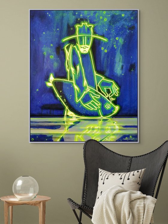 Catcher of the neon fish