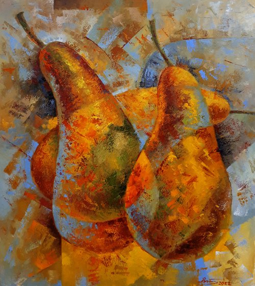 Honey pears by Serhii Voichenko