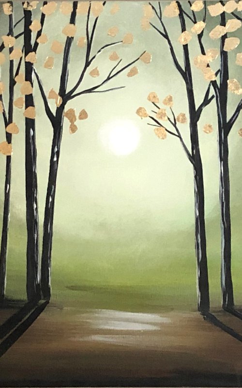 Golden Trees by Aisha Haider