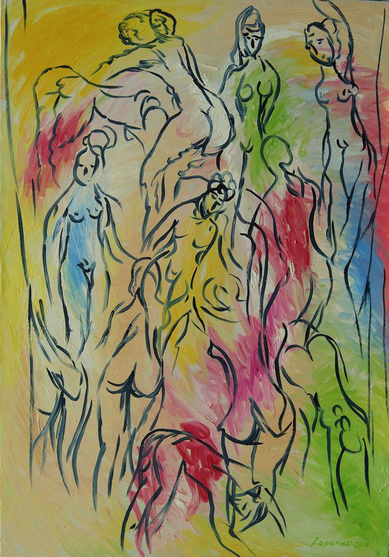 BEACH - nude erotic art