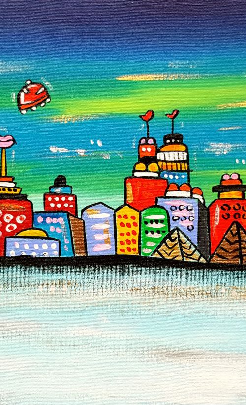 Solar City by Maria Luisa  Azzini