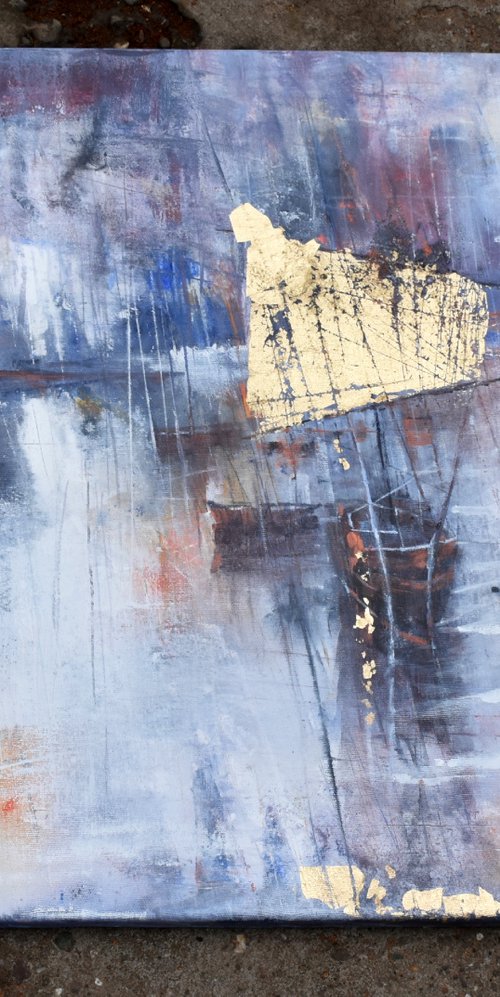 "Harbor of destroyed dreams - Melancholy of Gold"....SPECIAL PRICE!!! by Ivan  Grozdanovski