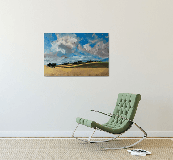 Fife landscape near Drumeldrie